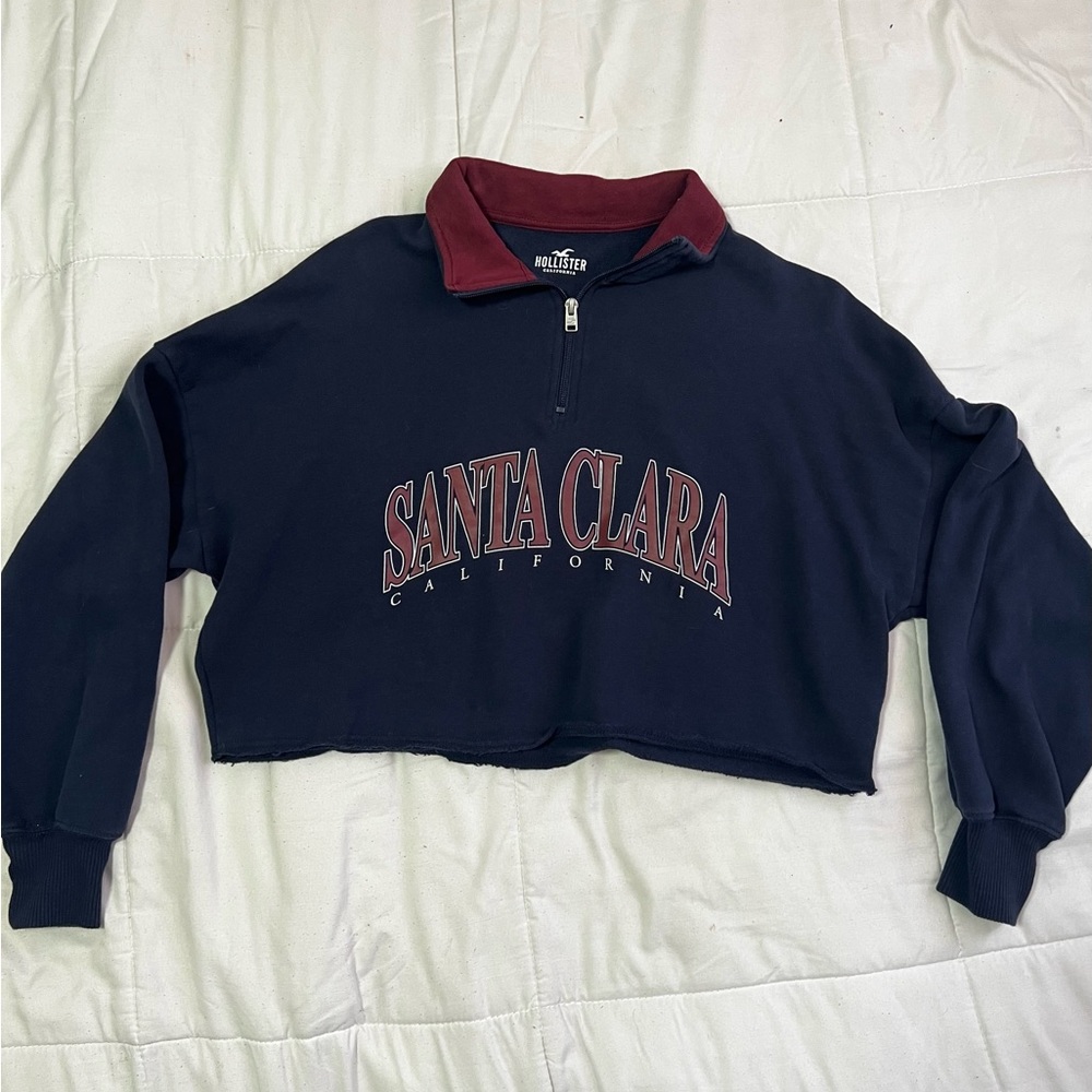 Hollister crop sweatshirt